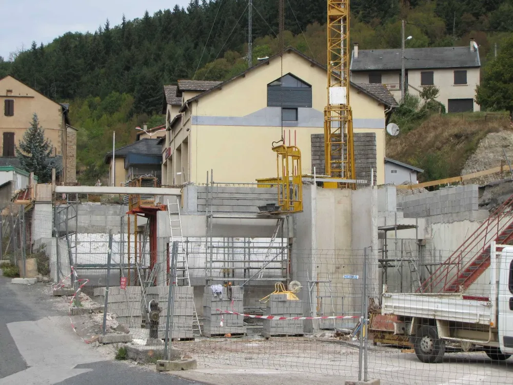 travaux public à Saint-Victor et Melvieu